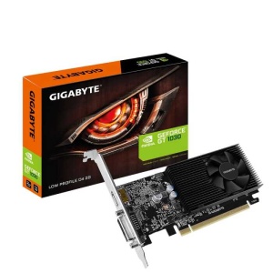 Видеокарта Gigabyte GeForce GT 1030 2GB DDR4 (GV-N1030D4-2GL ) 1417/2100MHz DVI, HDMI видеокарта gigabyte geforce gt 1030 2gb gv n1030d5 2gl