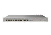 Маршрутизатор Mikrotik RB1100AHx4 Dude Edition Проводной 13-портовый гигабитный роутер с SSD диском 60 Гб и поддержкой PoE, 2*SATA, 2*M.2 SATA