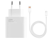 Сетевое зарядное устройство Xiaomi 33W Charging Combo (Type-A) (BHR9956EU)