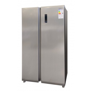 Холодильник Side by Side Berk BSB-17955D NF X (Объем - 442 л / Высота - 177 см / A++ / Нерж. сталь / No Frost)