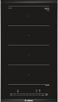 Поверхность индукционная Bosch PXX375FB1E (Serie6 / Domino / черный / 2 конфорки / стеклокерамика / DirectSelect / QuickStart / PowerBoost / 3,7 кВт)