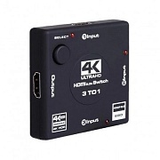 HDMI сплиттер на 3 порта KS-is (KS-340P) 