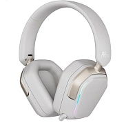 Беспроводные игровые наушники Royal Kludge RK HG101, (объемный звук 7.1, 2.4ГГц, Bluetooth 5.0, кабель 1.8 м), Серые