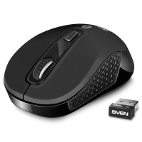 Беспроводная мышь SVEN RX-575SW Bluetooth 1000/1600 black 