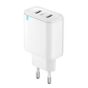 цена Сетевое зарядное устройство Olmio 43370 (2 USB/2.4A/Smart IC) белое