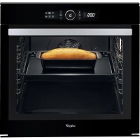 Духовой шкаф Whirlpool AKZM 8420 NB (73 л / до 250 °C / Чёрный, стекло / Гидролиз / Гриль / Телескоп. напр. / сенсорный экран / SoftClosing / A+) Чёрный