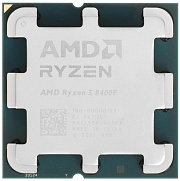 Процессор AMD AM5 Ryzen 5 8400F tray без кулера GPU 4.2(4,7)GHz, 6core, 16MB L3 65Вт 100-000001591