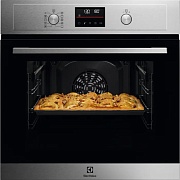 Духовой шкаф Electrolux EOH4P56BX (SurroundCook 300 / 65л / до 250°C / Нерж.сталь / Пиролиз / телескоп. напр. (x1))