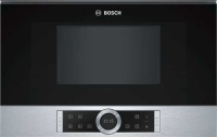 Микроволновая печь встраиваемая Bosch BFR634GS1 (Serie8 / нерж / 21л / ширина - 59,4 см / 900Вт / AutoPilot7 / правое открывание) Нержавеющая сталь