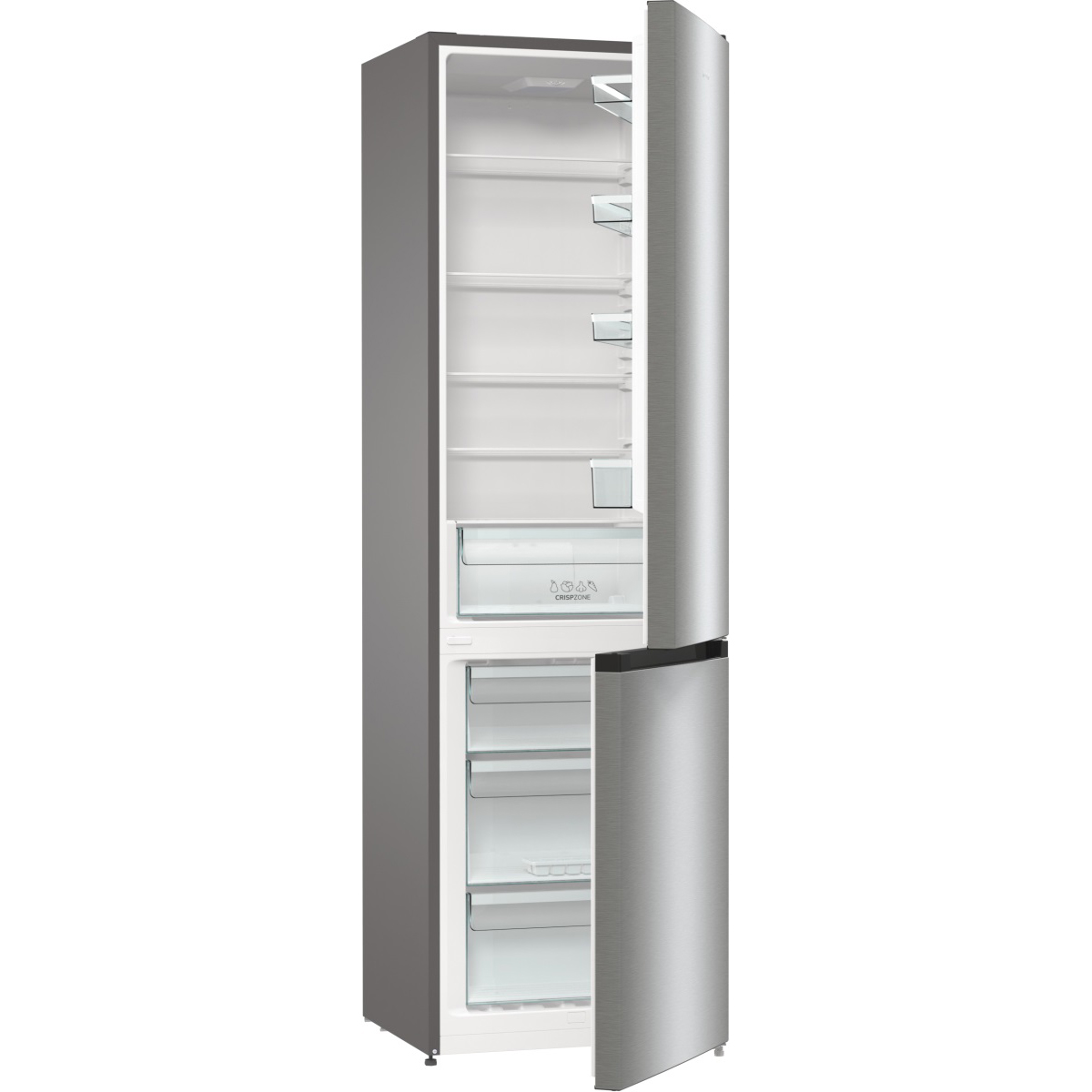 Холодильник Gorenje RK6201ES4 (Essential / Объем - 349 л / Высота - 200см / A+ / Серый металлик / статическая система)
