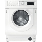 Стирально-сушильная машина встраиваемая Whirlpool BI WDWG 751482 N (54,5 см / 7кг / 5 кг / 1400об / пар / 6th SENSE / инверторный двигатель)