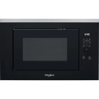 Микроволновая печь встраиваемая Whirlpool WMF200G (Чёрная / 20 литров / ширина - 59,4 см / 800 Вт / Гриль - 1000 Вт / JetDefrost 3D)