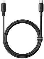 Кабель Baseus Silky Series Type-C - Type-C, 1м, (100W), Черный