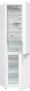 Холодильник Gorenje NRK6201SYW (Simplicity 2.1 / Объем - 331 л / Высота - 200см / A+ / Белый / No Frost) холодильник gorenje nrc6203sxl5 superior объем 361 л высота 200см a серебристый металлик no frost convertactive