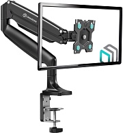 Крепление для монитора ONKRON G100 чёрный, для 13"-32", наклон 90°, нагрузка до 9 кг, расстояние до стола 0-605 мм