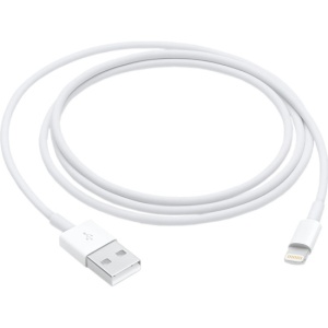 Кабель Apple Lightning - USB, MFI, 1 метр, белый (MXLY2ZM/A) usb кабель liberty project для apple iphone ipad lightning 8 pin белый