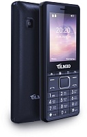 Телефон мобильный Olmio A25, синий-черный