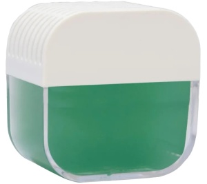 цена Поглотитель запаха гелевый Зеленый чай для холодильников Topperr 3119