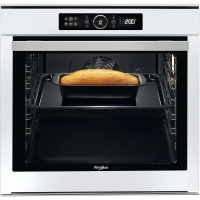 Духовой шкаф Whirlpool AKZM 8480 WH (73 л / до 250 °C / Белый, стекло / Пиролиз / Гриль / Телескоп. напр. / сенсорный экран / SoftClosing / A+) Белый