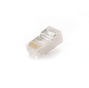 Коннектор Gembird RJ-45 (8P8C) CAT6, экранированный 30u" gold plated (упаковка 10 штук)