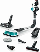 Пылесос вертикальный Bosch Unlimited 7 ProHygienic Aqua BCS71HYG1 (контейнер 0,3 л, аккумулятор Li-Ion, время работы до 40 мин., влажная уборка)