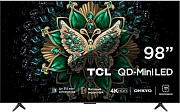 Телевизор TCL 98C6K 4K UHD Google TV QD-Mini LED 144Hz