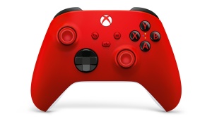 Геймпад Microsoft Xbox Wireless Controller Pulse Red (QAU-00012) беспроводной джойстик microsoft wireless controller qau 00130 stormcloud vapor