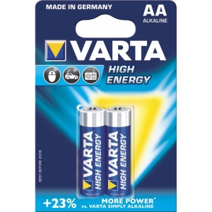 Батарейки Varta 4906 АА HIGH ENERGY BL2 батарейка алкалиновая varta high energy 3lr12 блистер 1 шт