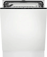 Машина посудомоечная встраиваемая 60 см Electrolux EES27200L (13 комплектов / 2 полки / расход воды - 9,9 л / А++)