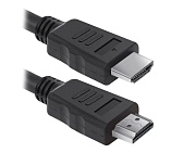 Кабель HDMI - HDMI DEFENDER (08 HDMI M-M, ver 2.0), вилка-вилка, HDMI 2.0, длина - 1 метр