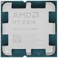 Процессор AMD AM5 Ryzen 5 8600G tray без кулера AMD Radeon 760M GPU 4.3(5,0)GHz, 6core, 16MB L3 65Вт 100-000001237