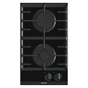 Поверхность газовая Gorenje GC321B (черный / 2 конфорки / стеклокерамика / чугун /XtraSurface)