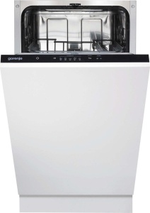 Машина посудомоечная встраиваемая 45 см Gorenje GV520E15 (Essential / 9 комплектов / 2 полки / расход воды - 9 л / А++) машина посудомоечная встраиваемая gorenje gv520e15 45см 9 компл