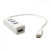 Концентратор KS-is KS-321 4xUSB3.0-USB Type C USB HUB 