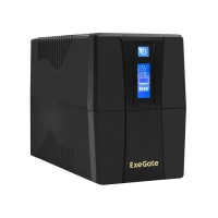 ИБП Exegate  ULB-1000.LCD.AVR.2SH <1000VA/550W,LCD, AVR, 2*Schuko, Black EX292791RUS