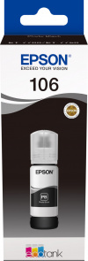 C13T00R140 Контейнер Epson с черными водорастворимыми фото-чернилами для L7160/7180 контейнер с серыми чернилами t7607 для sc p600 c13t76074010