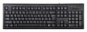Проводная клавиатура A4Tech KR-83, (Полноразмерная/Кабель 1.4м/Мембранная), Черная.