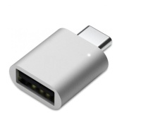 Переходник USB Type-C - USB 3.0 KS-is (KS-388S), серебристый 