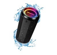 Беспроводная портативная колонка SVEN PS-315 / 20W / TWS/ USB / FM / Bluetooth / Waterproof (IPx6) / 2000mA*h / Чёрный / материал – пласти