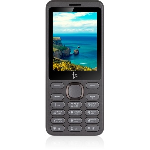 Телефон мобильный F+ S286, серый мобильный телефон f b241 серый