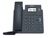 Телефон VoIP Yealink SIP-T31G, 2 SIP линии, порт 1 Гбит, 2,3" монохромный экран (с подсветкой)