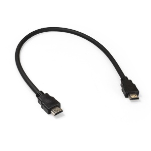 Кабель HDMI - HDMI ExeGate (EX-CC-HDMI2-0.5), вилка-вилка, HDMI 2.0 длина - 0.5 метра кабель hdmi hdmi exegate ex cc hdmi2 1 8 вилка вилка hdmi 2 0 длина 1 8 метра