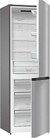 RFB Холодильник Gorenje NRK6191ES4 (Essential / Объем - 302 л / Высота - 185см / A+ / Серебристый / No Frost)