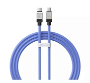 Кабель Baseus CoolPlay Series Type-C - Type-C, 1м, (100W), Синий