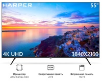 Телевизор HARPER 55U770TS 4K UHD Android TV