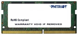 Память DDR4 SODIMM 16Gb 2400MHz Patriot PSD416G24002S оперативная память qumo ddr4 sodimm 8gb 2400mhz qum4s 8g2400p16