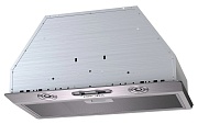 Вытяжка полновстраиваемая KRONA RUNA 600 inox S (650 м³/ч / 65 Вт / LED освещение 2x1 Вт/ ширина - 52.5 см / Нерж. сталь)