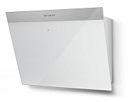 Вытяжка наклонная Faber DAISY+ WH A55 (770 м³/ч / 192 Вт / LED освещение 2 x 3 Вт / ширина - 54,8 см / Белое стекло + нерж. сталь)