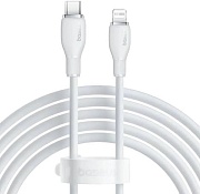 Кабель Baseus Pudding Series Lightning - Type-C, 2м, Белый 
