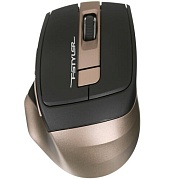 Беспроводная мышь A4Tech Fstyler FG35, оптическая, бронзовый/черный
